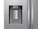 Alt View 15. Samsung - Open Box 25 cu. ft. 3-Door French Door Counter Depth Smart Refrigerator with Family Hub - Stainless Steel.