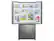 Alt View 3. Samsung - Open Box 25 cu. ft. 3-Door French Door Smart Refrigerator with Beverage Center - Stainless Steel.