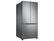 Alt View 1. Samsung - Open Box 25 cu. ft. 3-Door French Door Smart Refrigerator with Dual Auto Ice Maker - Stainless Steel.