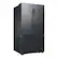 Alt View 12. Samsung - Open Box 32 cu. ft. 3-Door French Door Smart Refrigerator with Dual Auto Ice Maker - Matte Black.
