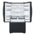 Alt View Zoom 13. Samsung - Open Box 32 cu. ft. 3-Door French Door Smart Refrigerator with Dual Auto Ice Maker - Matte Black.