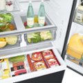 Alt View Zoom 15. Samsung - Open Box 32 cu. ft. 3-Door French Door Smart Refrigerator with Dual Auto Ice Maker - Matte Black.