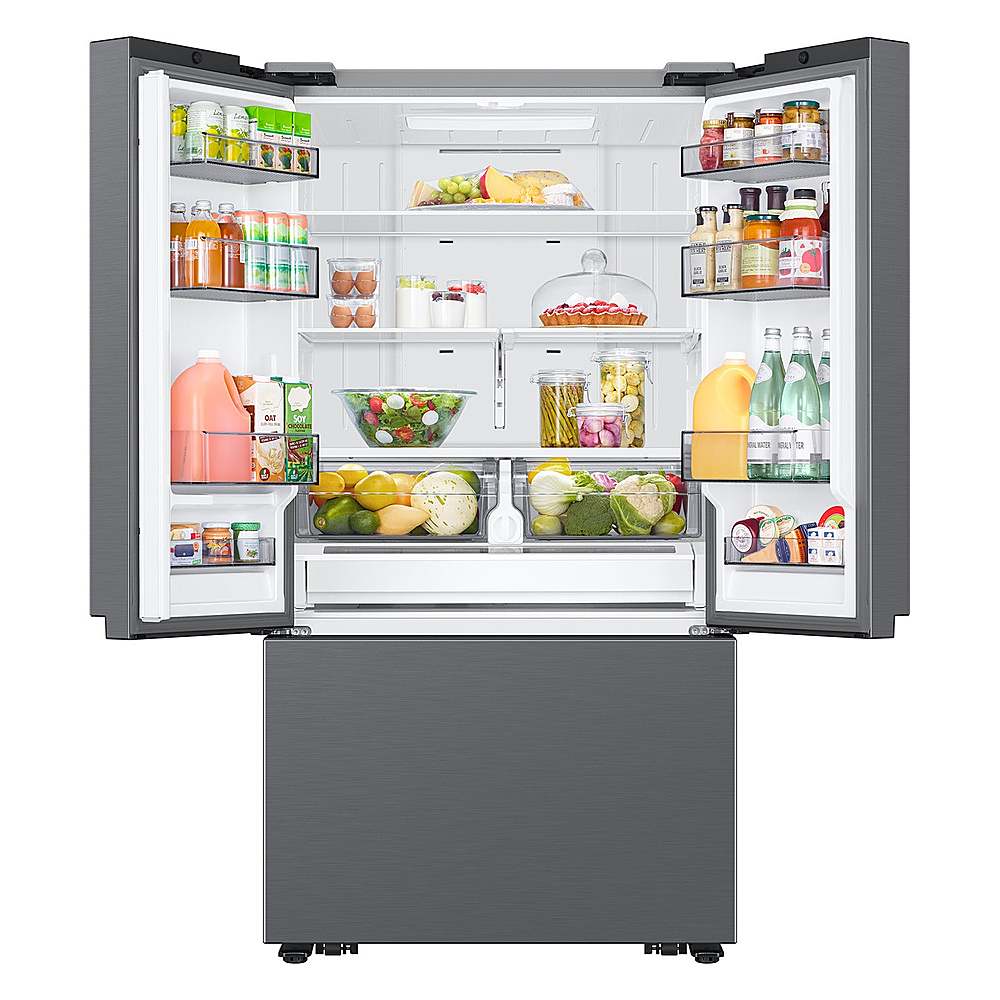 Samsung Open Box 27 cu. ft. 3-Door French Door Counter Depth Smart ...