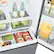 Alt View 15. Samsung - Open Box 27 cu. ft. 3-Door French Door Counter Depth Smart Refrigerator with Dual Auto Ice Maker - Fingerprint Resistant Stainless Look.