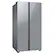 Alt View 12. Samsung - Open Box BESPOKE Side-by-Side Smart Refrigerator with Beverage Center - Stainless Steel.