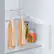 Alt View 17. Samsung - Open Box BESPOKE Side-by-Side Smart Refrigerator with Beverage Center - White Glass.