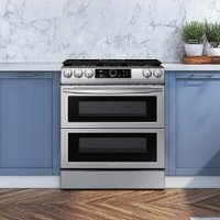 Samsung - Open Box Flex Duo 6.3 cu. ft. Front Control Slide-in Dual Fuel Range with Smart Dial, Air Fry & WiFi - Stainless Steel - Alt_View_Zoom_11