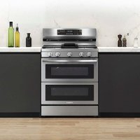 Samsung - Open Box 6.0 cu. ft. Smart Freestanding Gas Range with Flex Duo, Stainless Cooktop & Air Fry - Stainless Steel - Alt_View_Zoom_11