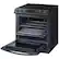 Alt View 19. Samsung - Open Box 6.3 cu. ft. Smart Instant Heat Slide-in Induction Range with Air Fry & Convection+ - Black Stainless Steel.