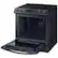 Alt View 20. Samsung - Open Box 6.3 cu. ft. Smart Instant Heat Slide-in Induction Range with Air Fry & Convection+ - Black Stainless Steel.