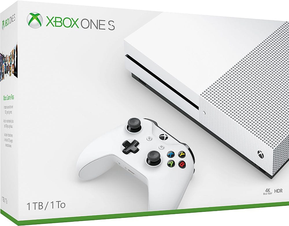 Alt View 11. Microsoft - Geek Squad Certified Refurbished Xbox One S 1TB Console Bundle - White.