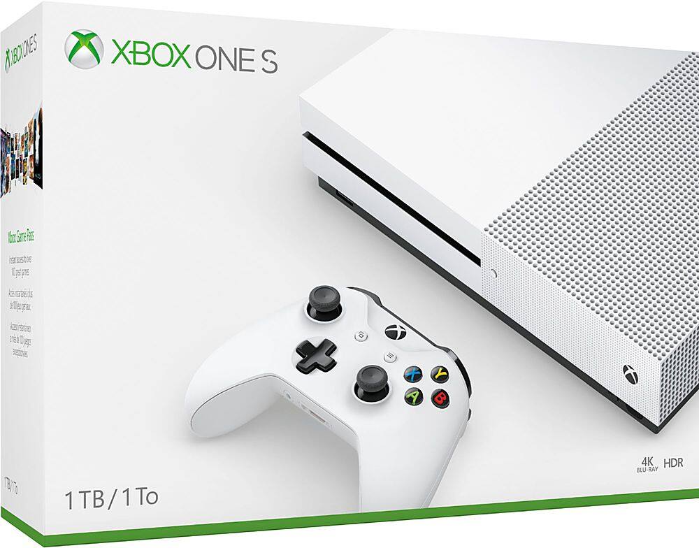 Alt View 11. Microsoft - Geek Squad Certified Refurbished Xbox One S 1TB Console Bundle - White.