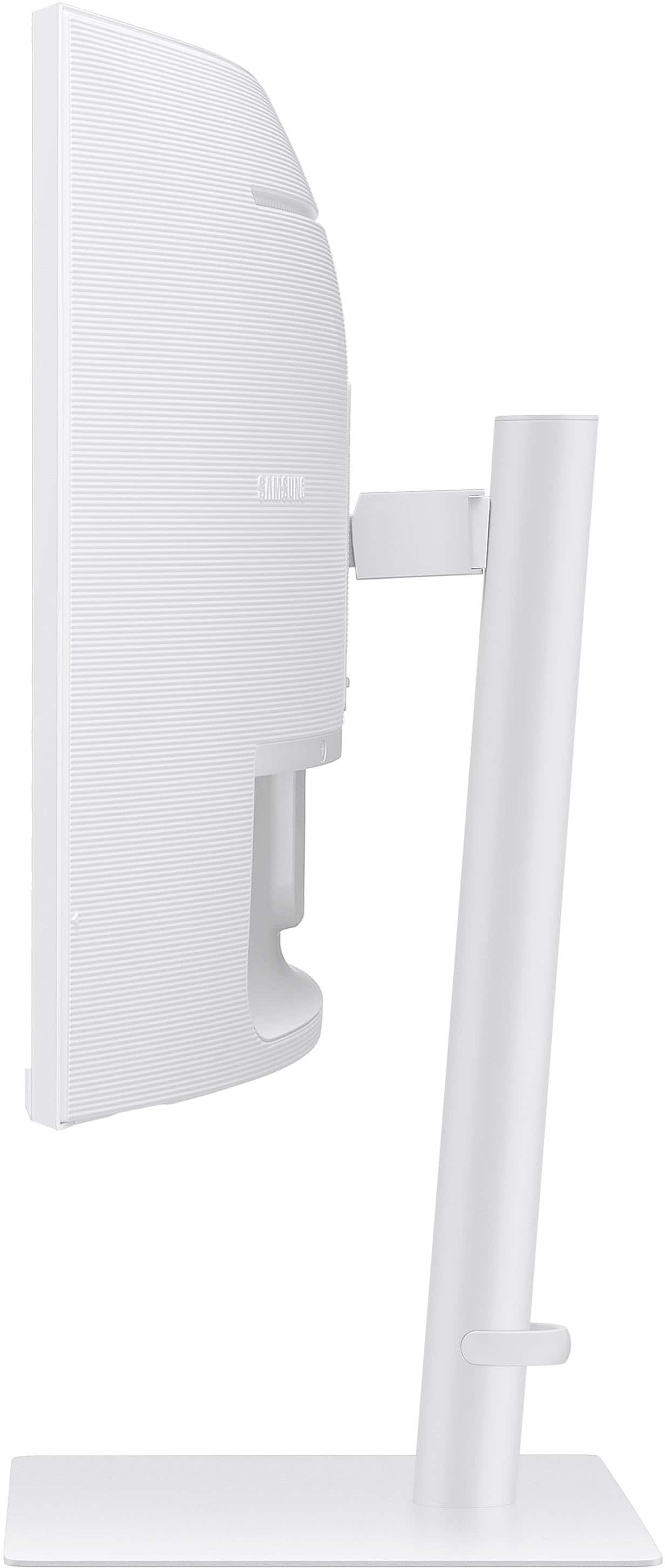 Alt View 21. Samsung - 34" ViewFinity S65TC Ultra-WQHD 100Hz AMD FreeSync HDR10 Curved Monitor with Thunderbolt 4 and Built-in Speakers - WARM WHITE.