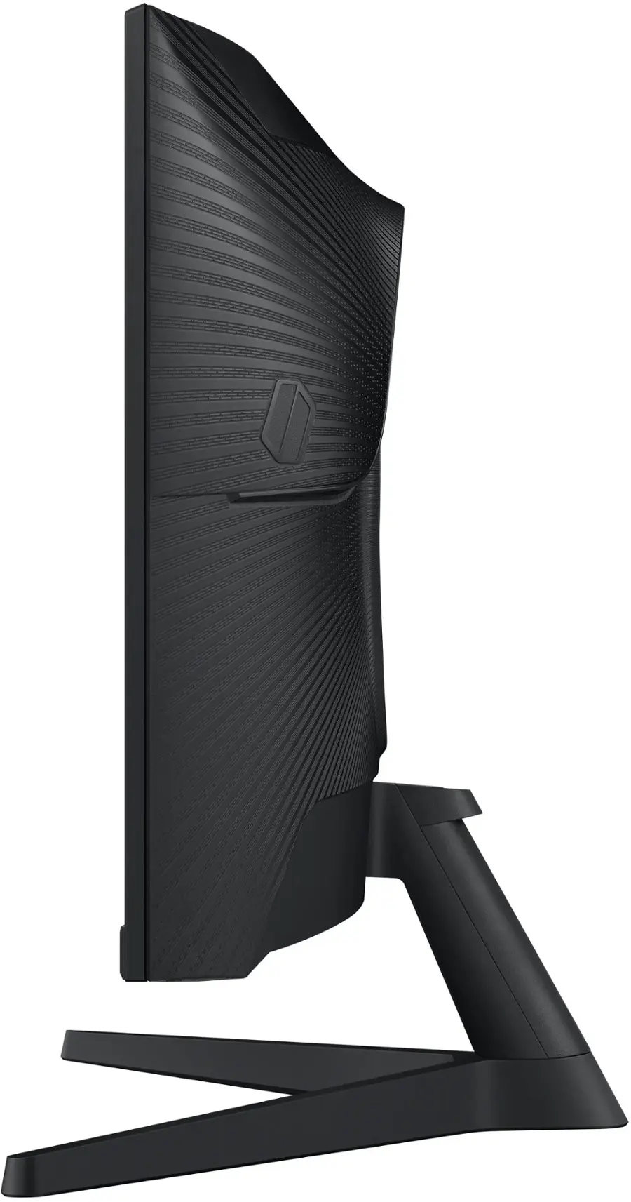 Alt View 17. Samsung - 27" Odyssey 1000R Curved QHD 165Hz 1ms AMD FreeSync Gaming Monitor (DP, HDMI) - Black.