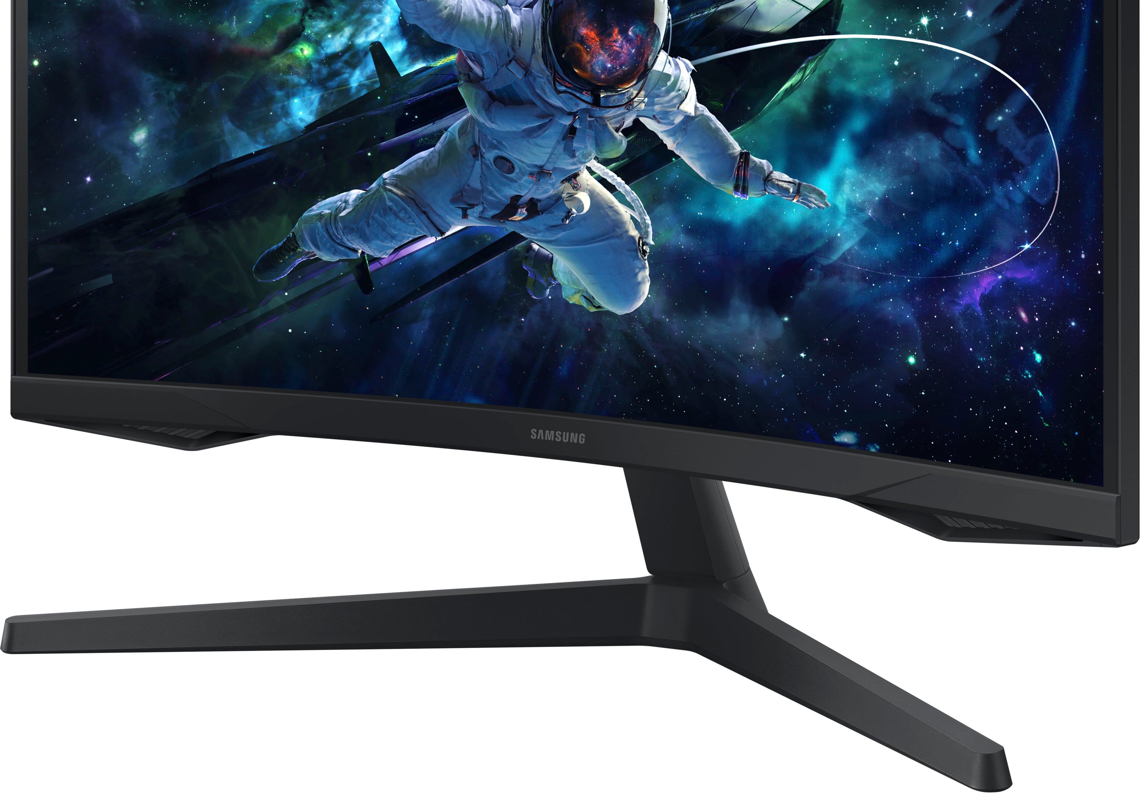 Alt View 21. Samsung - 27" Odyssey 1000R Curved QHD 165Hz 1ms AMD FreeSync Gaming Monitor (DP, HDMI) - Black.