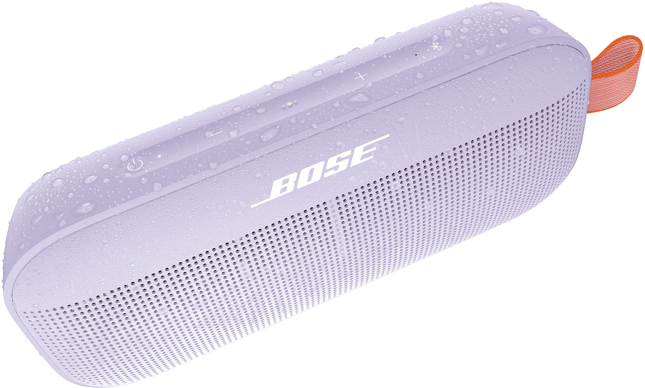 Angle View: Bose - SoundLink Flex Portable Bluetooth Speaker with Waterproof/Dustproof Design - Chilled Lilac