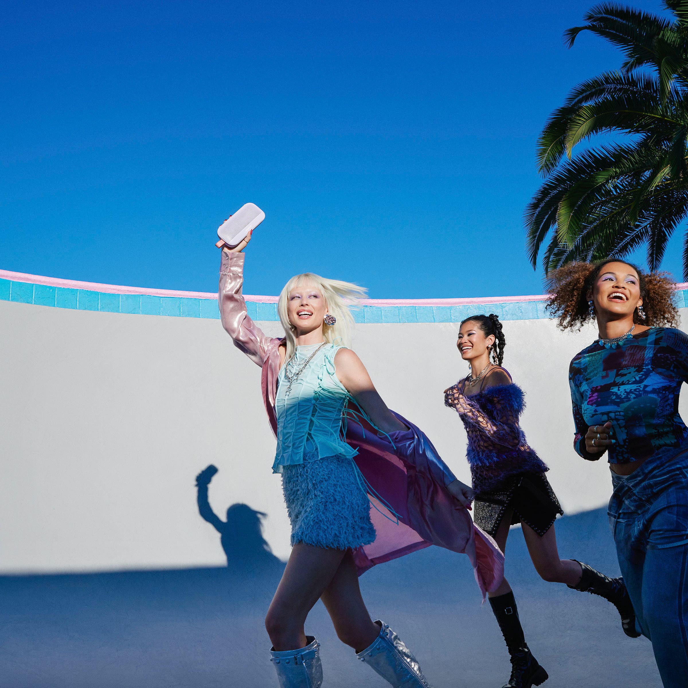 Alt View 24. Bose - SoundLink Flex Portable Bluetooth Speaker with Waterproof/Dustproof Design - Chilled Lilac.