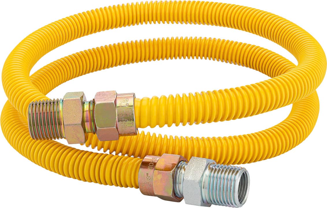 Smart Choice - 4' X 1/2" Gas Connector Kit - Front_Zoom