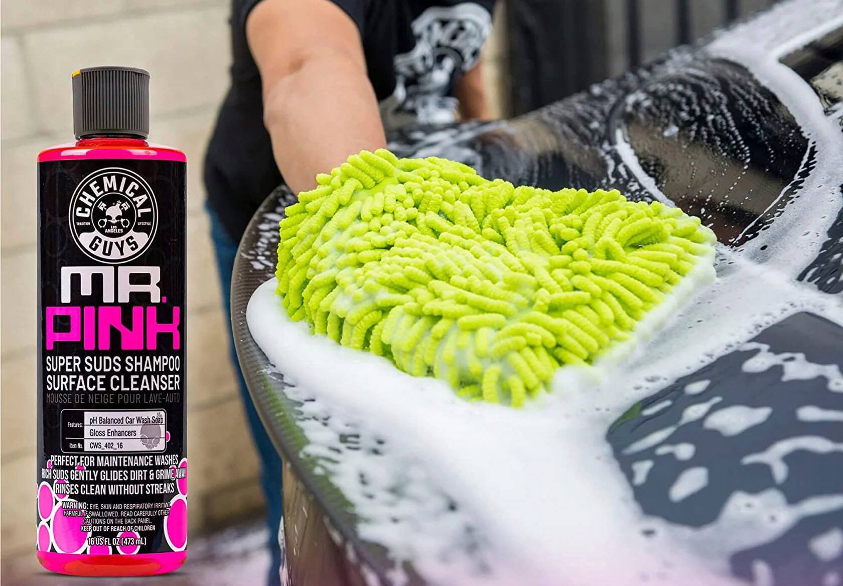 Alt View 11. Chemical Guys - Mr. Pink Super Suds Shampoo And Superior Surface Cleaning Soap (16 Fl. Oz.) - Pink.