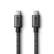 Angle. KEF - C-Link Interspeaker Cable - Black.