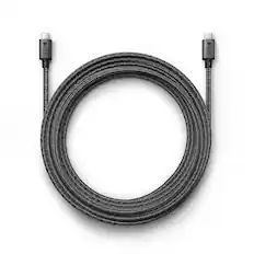 Front. KEF - C-Link Interspeaker Cable - Black.