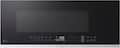 LG - 1.3 Cu. Ft. Low-Profile Over-The-Range Microwave with Sensor Cook and Zero Clearance Door - Stainless Steel