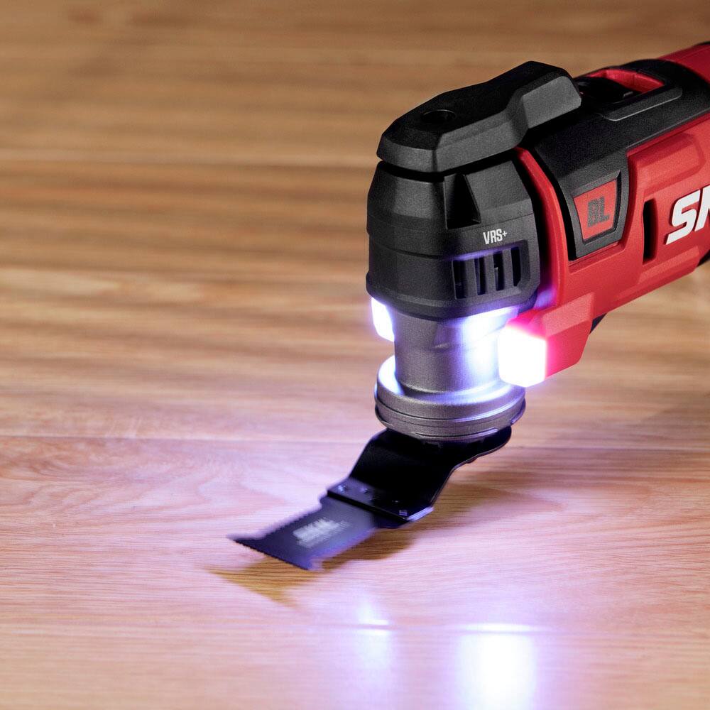 Alt View 16. Skil - SKIL 20V BL Oscillating Tool Kit - Red/Black.