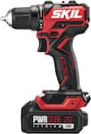 Skil - PWR CORE 20 Brushless 20V 1/2 IN. Compact Drill Driver Kit - Black/Red