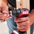 Left. Skil - SKIL PWR CORE 20™ Brushless 20V 1/2 IN. Compact Drill Driver Kit - Black/Red.