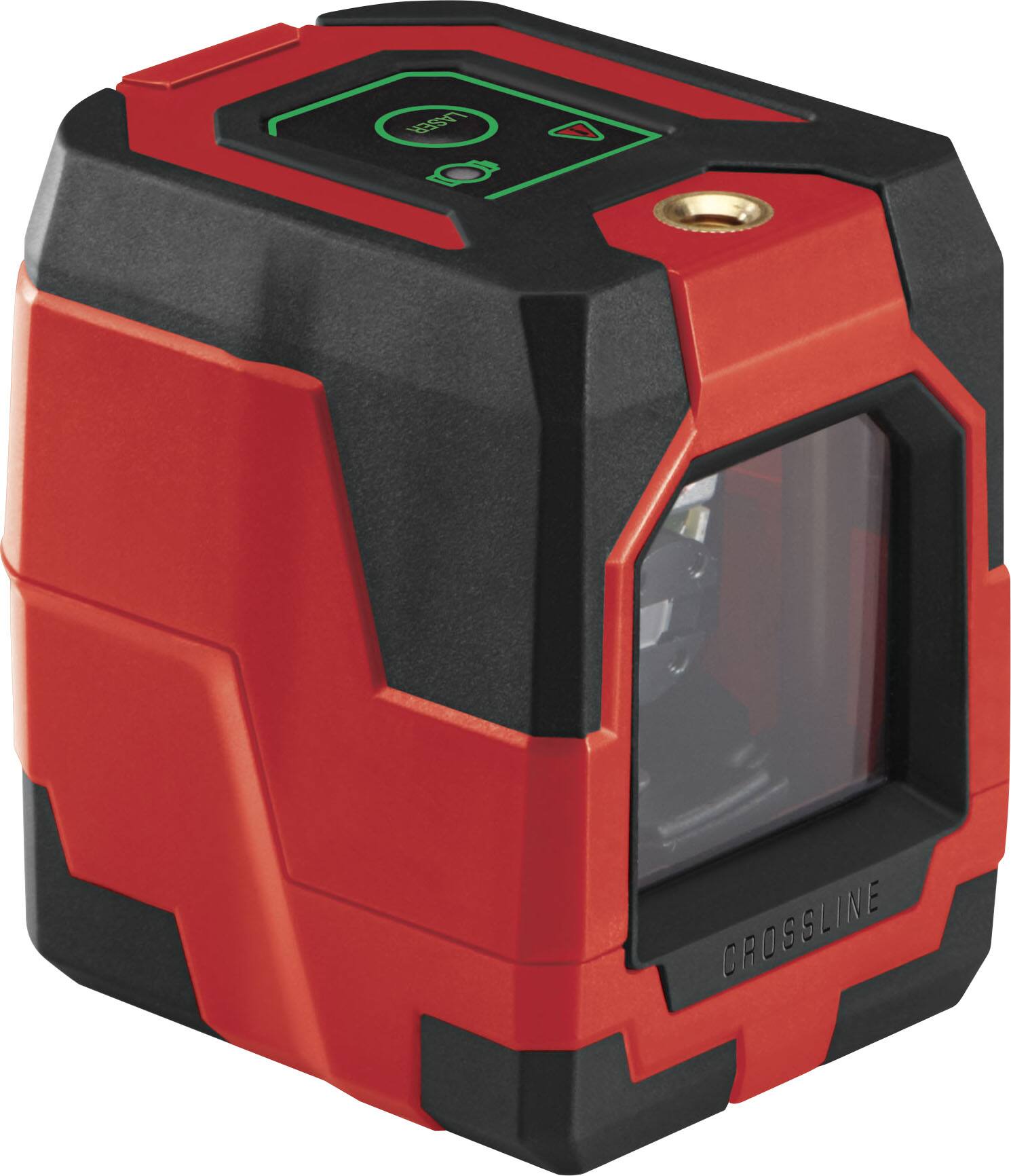 Left. Skil - SKIL Self-Leveling Green Cross Line Laser with Projected Measuring Marks - Black/Red.