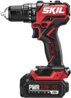 SKIL PWR CORE 20™ Brushless 20V 1/2 IN. Compact Hammer Drill Kit - Black/Red - Front_Zoom