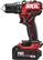 Front. Skil - SKIL PWR CORE 20 Brushless 20V 1/2 IN. Compact Hammer Drill Kit - Black/Red.