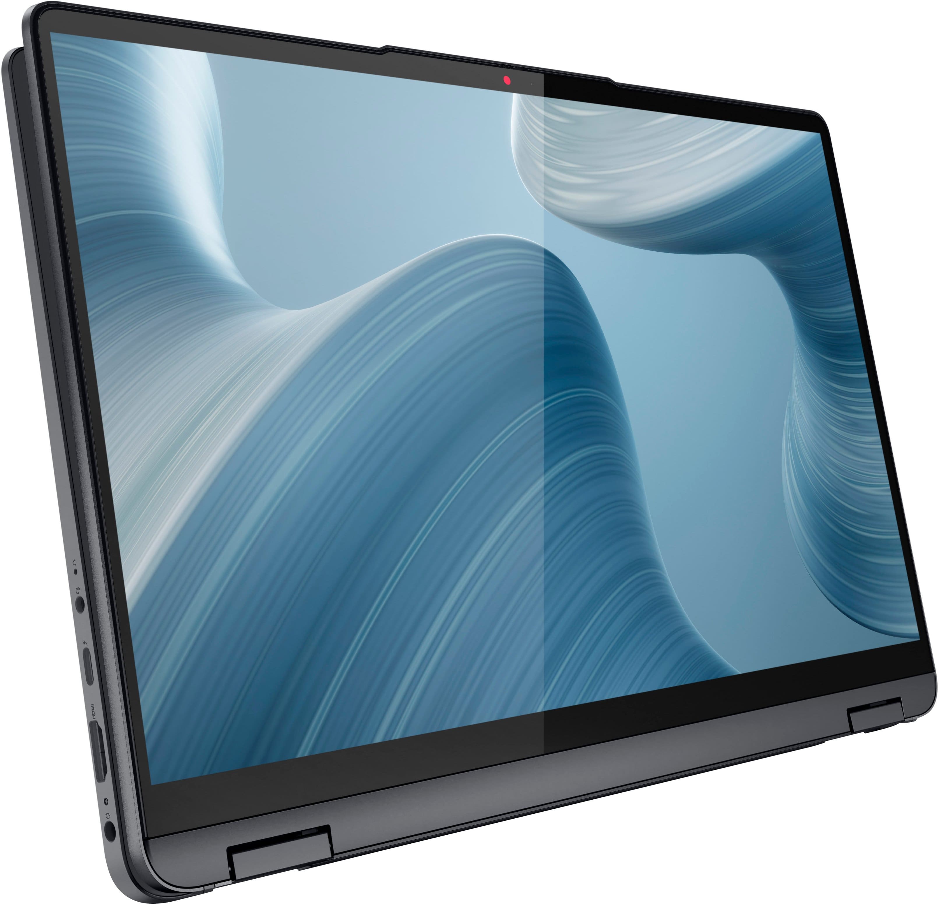 Alt View 12. Lenovo - Flex 5i 14" FHD Touchscreen 2-in-1 Laptop - Intel Core i3-1215U with 8GB Memory - Intel UHD Graphics - 256GB SSD - Storm Grey.