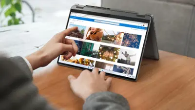 Lenovo - Flex 5i 14" FHD Touchscreen 2-in-1 Laptop - Intel Core i3-1215U with 8GB Memory - Intel Iris Xe Graphics - 256GB SSD - Storm Grey