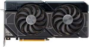 ASUS - Dual NVIDIA GeForce RTX 4070 SUPER Overclock 12GB GDDR6X PCI Express 4.0 Graphics Card - Black - Front_Zoom