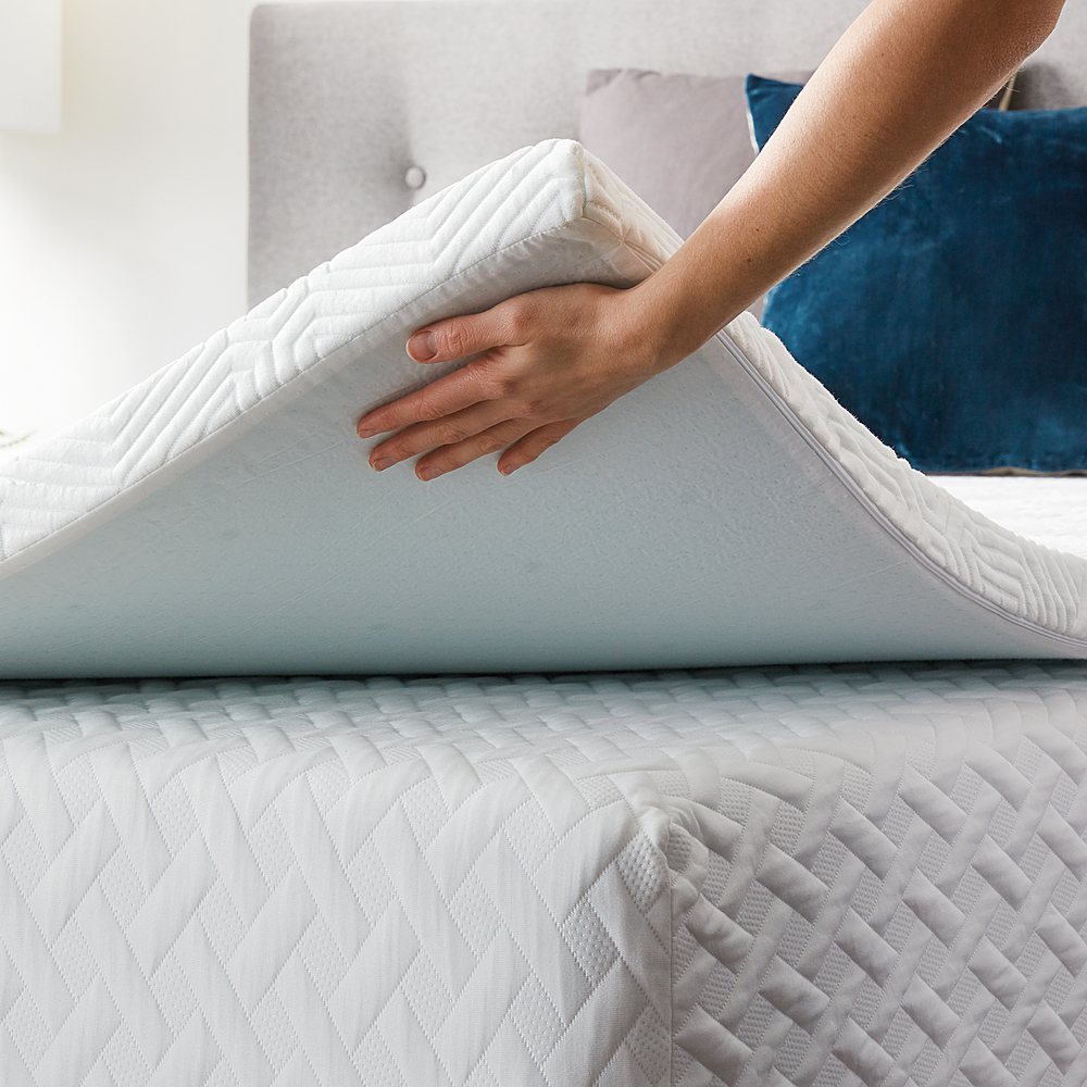  Lucid 3 Inch Mattress Topper Queen - Gel Infused