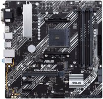 ASUS - PRIME B450M-A II (AM4 Socket) USB 3.2 AMD Motherboard - Black - Front_Zoom