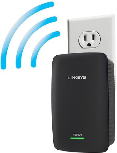 Customer Reviews: Linksys Wireless-n Range Extender With Ethernet Port 