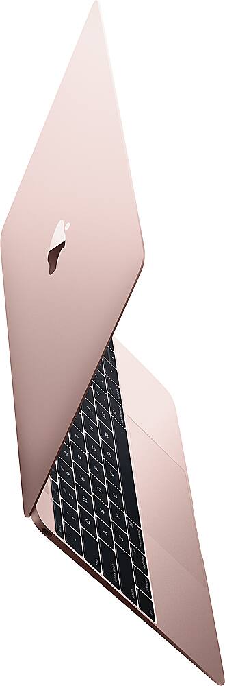 Alt View 12. Apple - Geek Squad Certified Refurbished Macbook® - 12" Display - Intel Core M5 - 8GB Memory - 512GB Flash Storage - Rose Gold.
