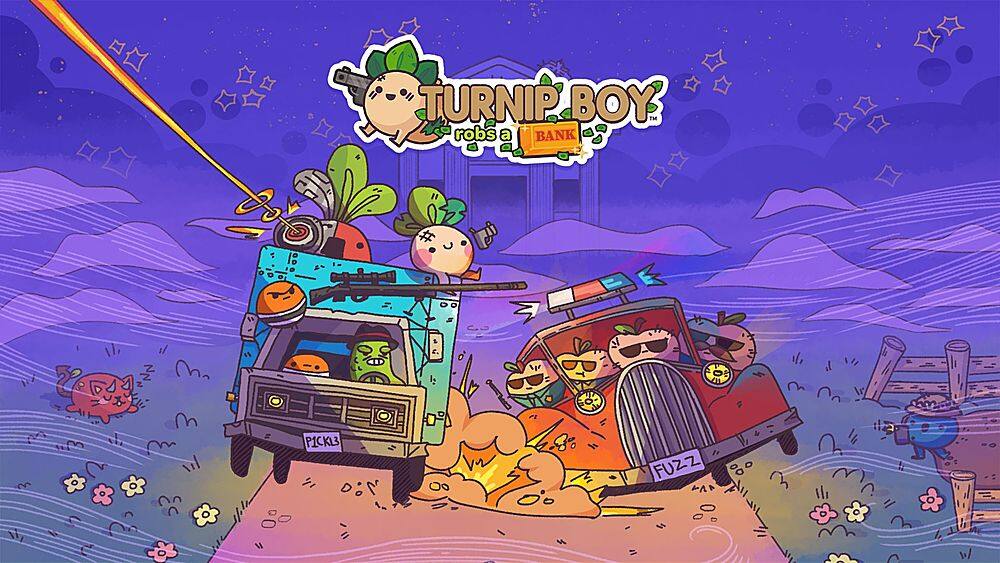 Front. Nintendo - Turnip Boy Robs a Bank. - T (Teen 13+)