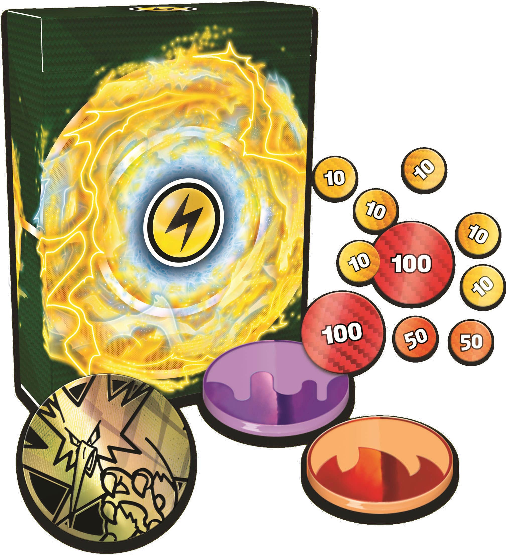 Alt View 13. Pokémon - Pokémon TCG: Ninetales ex or Zapdos ex Deluxe Battle Deck.