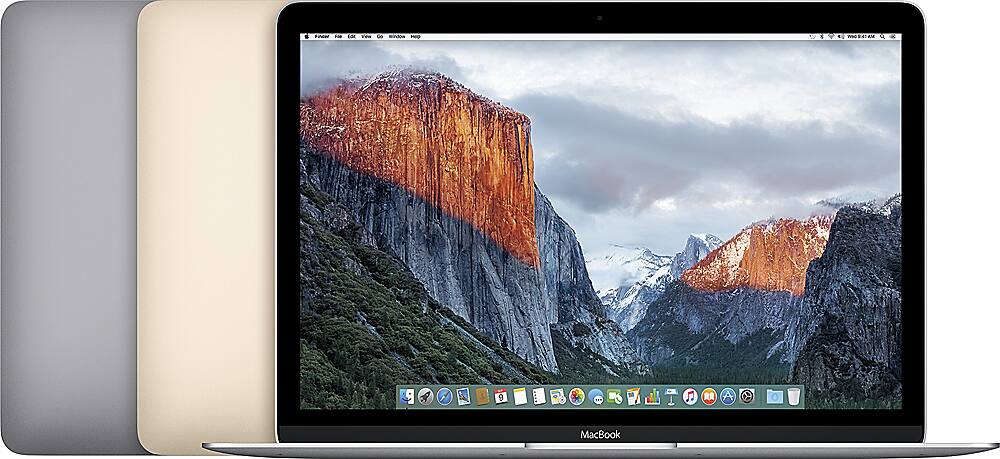 Alt View 10. Apple - Geek Squad Certified Refurbished MacBook® - 12" Display - Intel Core M - 8GB Memory - 512GB Flash Storage - Space Gray.