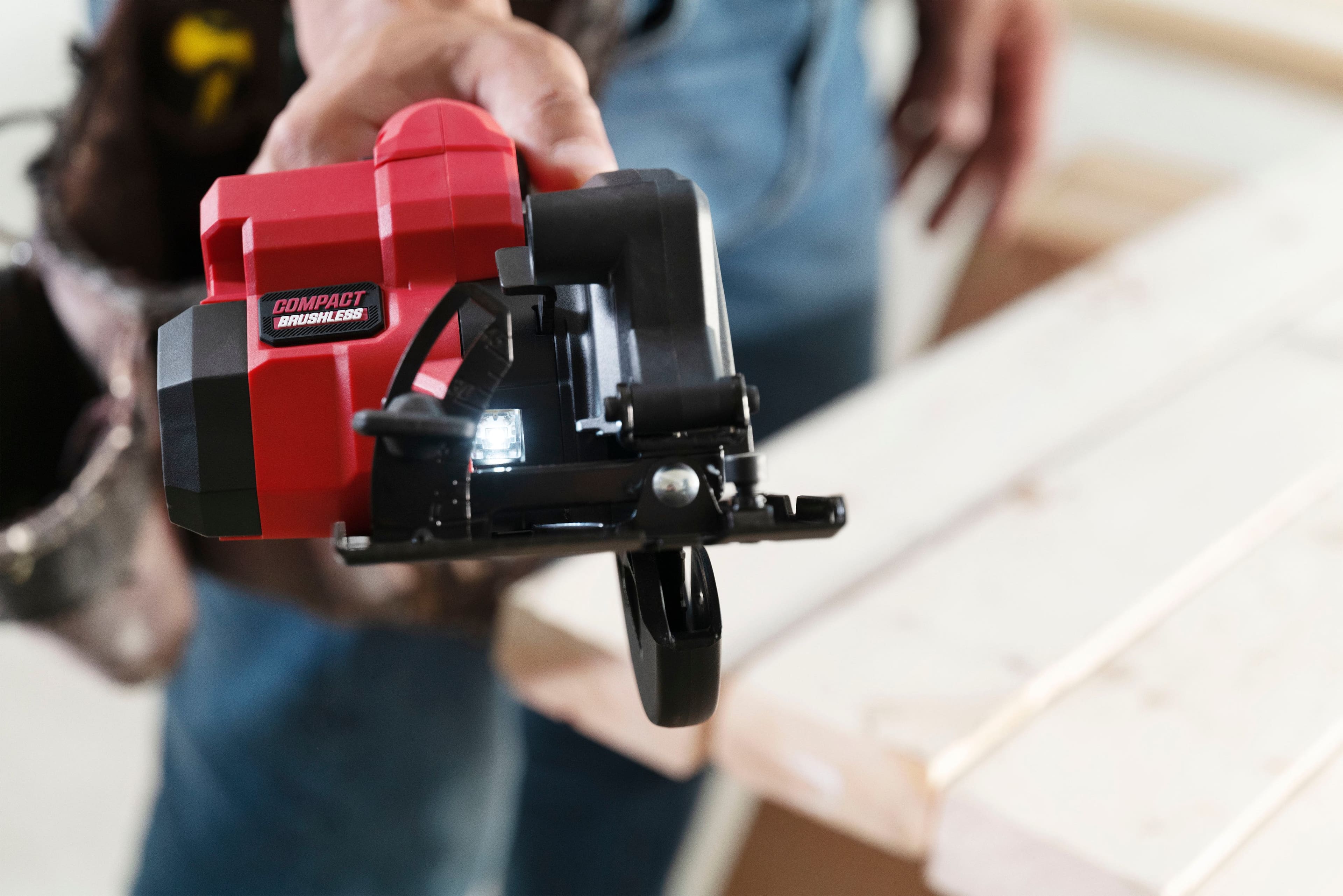 Alt View 12. Skil - SKIL PWR CORE 20 Brushless 4-1/2 IN Comp Circ Saw Kit - Black/Red.