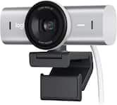 Logitech - MX Brio Ultra HD 4K Video Conference, Gaming and Streaming Webcam - Pale Gray