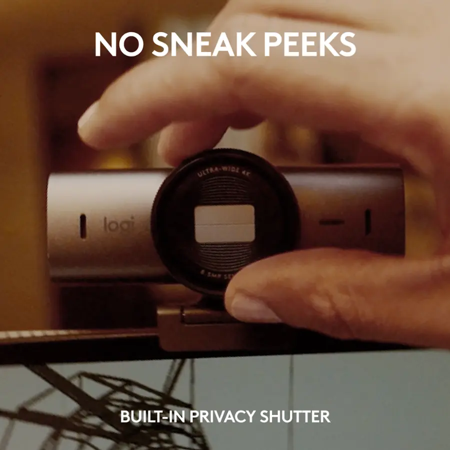 Ultra-wide 4K sensor by Logi.