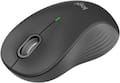 Logitech - Signature M550 L Full Size Wireless Bluetooth Optical Ambidextrous Mouse with Silent Clicks - Wireless - Graphite