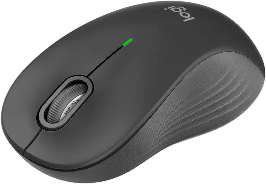 5 Inch Mouse Logitech Signature M550 L Full Size Wireless Bluetooth Optical ...