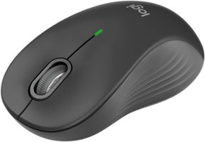 Logitech - Signature M550 L Full Size Bluetooth Mouse with Silent Clicks - Graphite - Front_Zoom