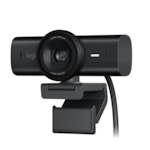 Logitech - MX Brio Ultra HD 4K Video Conference, Gaming and Streaming Webcam - Black