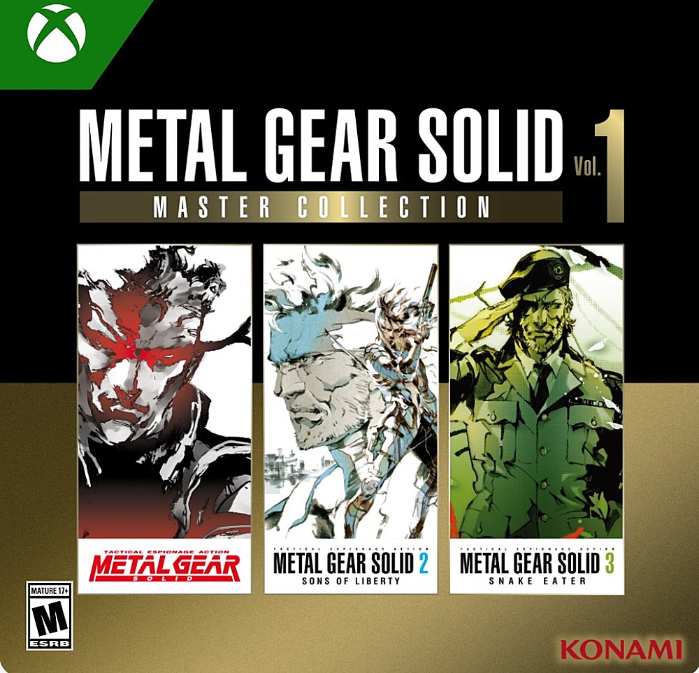 METAL GEAR [Digital] One X, Xbox - Xbox S, Series Buy Xbox SOLID: Vol.1 Series MASTER G3Q-02176 Best COLLECTION